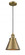Appalachian - 1 Light - 8 inch - Brushed Brass - Cord hung - Mini Pendant (3442|201C-BB-M13-BB)