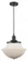 Oxford - 1 Light - 12 inch - Matte Black - Cord hung - Mini Pendant (3442|201C-BK-G541)