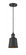 Addison - 1 Light - 5 inch - Matte Black - Cord hung - Mini Pendant (3442|201C-BK-M9-BK)