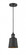 Addison - 1 Light - 5 inch - Matte Black - Cord hung - Mini Pendant (3442|201C-BK-M9-BK-LED)