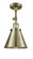 Appalachian - 1 Light - 8 inch - Antique Brass - Adjustable Semi-Flush Mount (3442|201F-AB-M13-AB)
