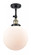 Beacon - 1 Light - 10 inch - Black Antique Brass - Adjustable Semi-Flush Mount (3442|201F-BAB-G201-10)