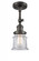 Canton - 1 Light - 5 inch - Oil Rubbed Bronze - Adjustable Semi-Flush Mount (3442|201F-OB-G182S)