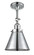 Appalachian - 1 Light - 8 inch - Polished Chrome - Adjustable Semi-Flush Mount (3442|201F-PC-M13-PC-LED)