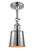 Addison - 1 Light - 5 inch - Polished Chrome - Adjustable Semi-Flush Mount (3442|201F-PC-M9-PC-LED)
