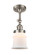 Canton - 1 Light - 5 inch - Brushed Satin Nickel - Adjustable Semi-Flush Mount (3442|201F-SN-G181S)