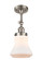 Bellmont - 1 Light - 6 inch - Brushed Satin Nickel - Adjustable Semi-Flush Mount (3442|201F-SN-G191-LED)