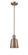 Addison - 1 Light - 5 inch - Antique Copper - Stem Hung - Mini Pendant (3442|201S-AC-M9-AC-LED)