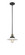 Halophane - 1 Light - 9 inch - Black Antique Brass - Stem Hung - Mini Pendant (3442|201S-BAB-G1-LED)