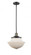 Oxford - 1 Light - 12 inch - Black Antique Brass - Stem Hung - Mini Pendant (3442|201S-BAB-G541)