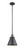 Appalachian - 1 Light - 8 inch - Black Antique Brass - Stem Hung - Mini Pendant (3442|201S-BAB-M13-BK-LED)