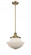 Oxford - 1 Light - 12 inch - Brushed Brass - Stem Hung - Mini Pendant (3442|201S-BB-G541)