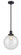 Beacon - 1 Light - 10 inch - Matte Black - Stem Hung - Mini Pendant (3442|201S-BK-G204-10)