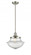 Oxford - 1 Light - 12 inch - Polished Nickel - Stem Hung - Mini Pendant (3442|201S-PN-G544)