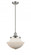 Oxford - 1 Light - 12 inch - Brushed Satin Nickel - Stem Hung - Mini Pendant (3442|201S-SN-G541-LED)