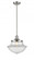 Oxford - 1 Light - 12 inch - Brushed Satin Nickel - Stem Hung - Mini Pendant (3442|201S-SN-G542-LED)
