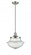 Oxford - 1 Light - 12 inch - Brushed Satin Nickel - Stem Hung - Mini Pendant (3442|201S-SN-G544)
