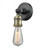 Bare Bulb - 1 Light - 5 inch - Black Antique Brass - ADA Compliant Sconce (3442|202ADA-BAB-LED)