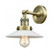 Halophane - 1 Light - 9 inch - Antique Brass - Adjustable Sconce (3442|203-AB-G1)