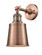 Addison - 1 Light - 5 inch - Antique Copper - Adjustable Sconce (3442|203-AC-M9-AC-LED)