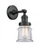 Canton - 1 Light - 5 inch - Matte Black - Adjustable Sconce (3442|203-BK-G182S-LED)