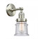 Canton - 1 Light - 5 inch - Brushed Satin Nickel - Adjustable Sconce (3442|203-SN-G184S-LED)