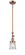 Canton - 1 Light - 5 inch - Antique Copper - Stem Hung - Adjustable Mini Pendant (3442|206-AC-G184S)