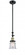 Canton - 1 Light - 5 inch - Black Antique Brass - Stem Hung - Adjustable Mini Pendant (3442|206-BAB-G184S)