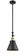Appalachian - 1 Light - 8 inch - Black Antique Brass - Stem Hung - Adjustable Mini Pendant (3442|206-BAB-M13-BK)