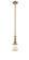 Canton - 1 Light - 5 inch - Brushed Brass - Stem Hung - Adjustable Mini Pendant (3442|206-BB-G181S)