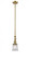 Canton - 1 Light - 5 inch - Brushed Brass - Stem Hung - Adjustable Mini Pendant (3442|206-BB-G182S)