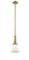 Bellmont - 1 Light - 6 inch - Brushed Brass - Stem Hung - Adjustable Mini Pendant (3442|206-BB-G191)