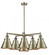 Appalachian 6 Light Chandelier (3442|207-6CR-AB-M13-AB-LED)