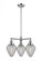 Geneseo - 3 Light - 26 inch - Polished Chrome - Stem Hung - Chandelier (3442|207-PC-G165)