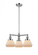 Fulton - 3 Light - 22 inch - Polished Chrome - Stem Hung - Chandelier (3442|207-PC-G171-LED)