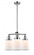 Canton - 3 Light - 18 inch - Polished Chrome - Stem Hung - Chandelier (3442|207-PC-G181)