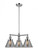 Cone - 3 Light - 22 inch - Polished Chrome - Stem Hung - Chandelier (3442|207-PC-G43)