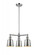 Addison - 3 Light - 19 inch - Polished Chrome - Stem Hung - Chandelier (3442|207-PC-M9-PC)