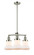 Bellmont - 3 Light - 18 inch - Polished Nickel - Stem Hung - Chandelier (3442|207-PN-G191-LED)