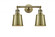 Addison - 2 Light - 16 inch - Antique Brass - Adjustable Bath Vanity Light (3442|208-AB-M9-AB)