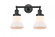 Bellmont - 2 Light - 17 inch - Matte Black - Adjustable Bath Vanity Light (3442|208-BK-G191)