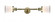 Canton - 2 Light - 6 inch - Antique Brass - Adjustable Bath Vanity Light (3442|208L-AB-G181S-LED)