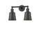 Addison - 2 Light - 16 inch - Oil Rubbed Bronze - Adjustable Bath Vanity Light (3442|208-OB-M9-OB-LED)