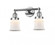 Canton - 2 Light - 17 inch - Polished Chrome - Adjustable Bath Vanity Light (3442|208-PC-G181S-LED)