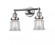 Canton - 2 Light - 17 inch - Polished Chrome - Adjustable Bath Vanity Light (3442|208-PC-G182S)