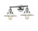 Halophane - 2 Light - 18 inch - Polished Chrome - Adjustable Bath Vanity Light (3442|208-PC-G1-LED)