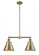 Appalachian - 2 Light - 23 inch - Antique Brass - Stem Hung - Adjustable Island Light (3442|209-AB-M13-AB-LED)