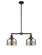 Bell - 2 Light - 24 inch - Matte Black - Stem Hung - Adjustable Island Light (3442|209-BK-G78)