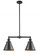 Appalachian - 2 Light - 23 inch - Oil Rubbed Bronze - Stem Hung - Adjustable Island Light (3442|209-OB-M13-OB)
