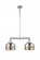Bell - 2 Light - 24 inch - Polished Chrome - Stem Hung - Adjustable Island Light (3442|209-PC-G78-LED)